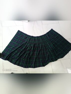 Handmade 100% Wool Traditional Tartan Kilt (Adjustable Size)